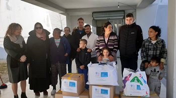 Aid by CITY College arrives in Albania