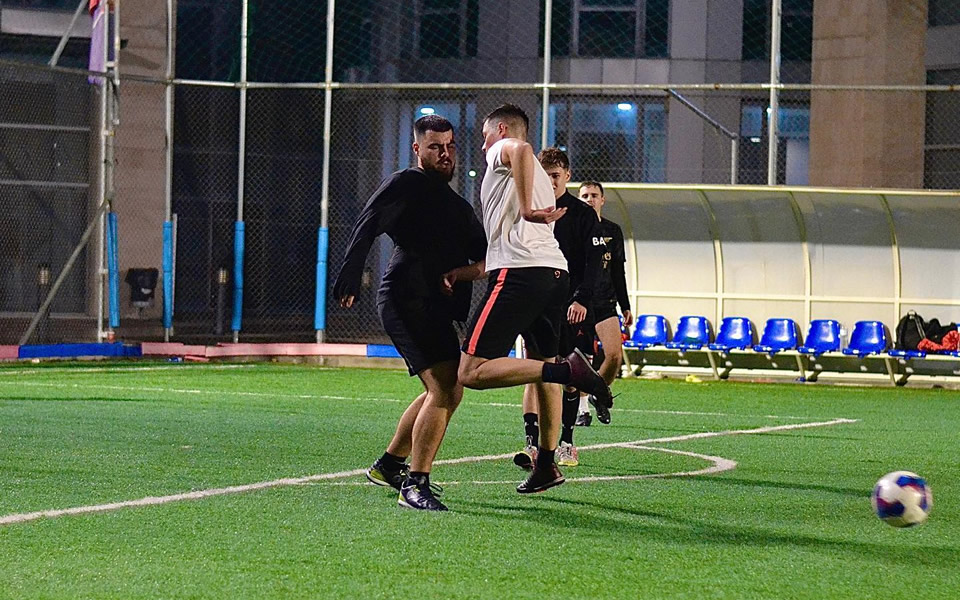 Football tournament at CITY College, University of York Europe Campus