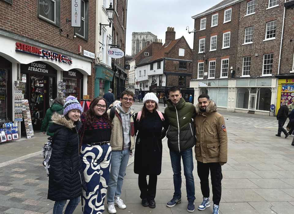 Officers from CITY’s Students Union (CSU) visit the University of York