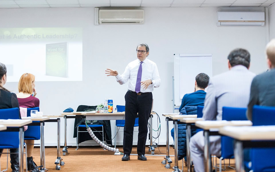 Mr Lambridis delivers the sixth module of the Programme for Management Development in Kyiv