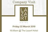 Company Visit to Lazart by Business students