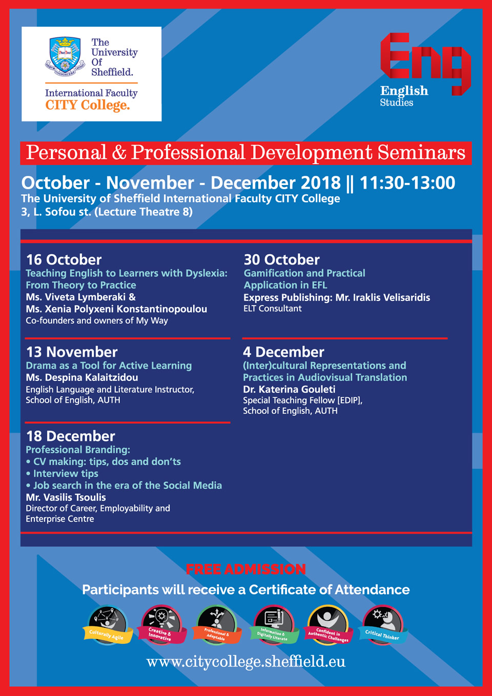 Seminar: Gamification and Practical Application in EFL