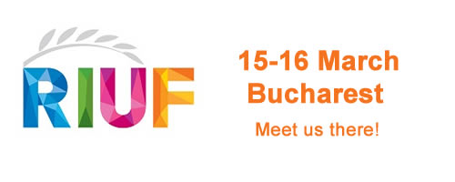 Meet us at RIUF in Bucharest